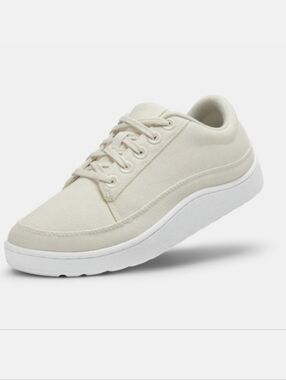 Allbirds Natural White Canvas Pacers Sneakers Women's Size 9